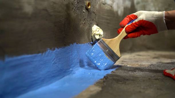 Crawl space vapor barrier installation in Willow Springs, IL